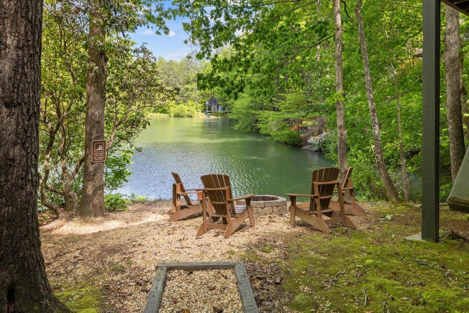 Cherry Lake Hideaway Blue Ridge Luaran gambar